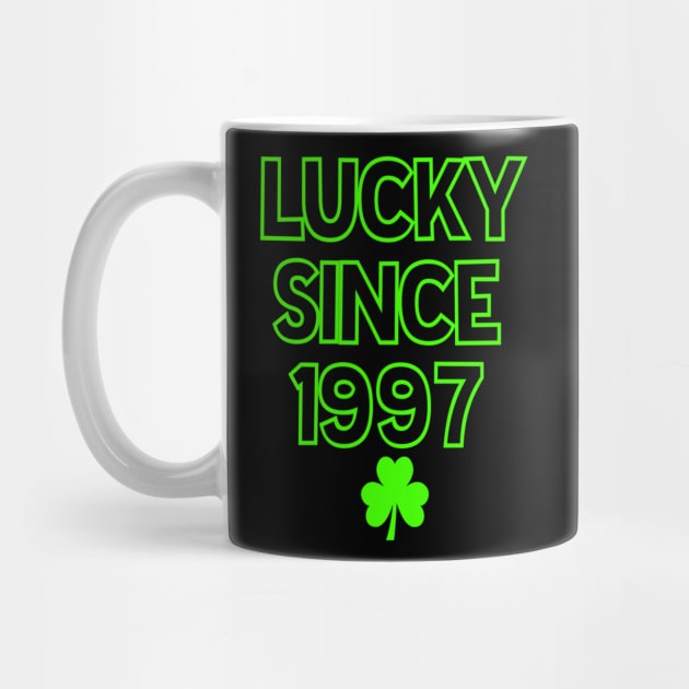 St Patrick's Day Lucky Since 1997 23 Years Old by cedricchungerxc